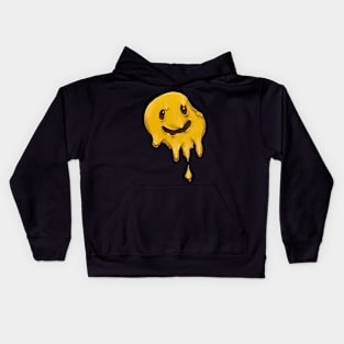 Melt Emoji Kids Hoodie